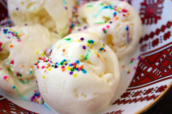 Cake Batter Ice Cream - A Cup Full of Sass