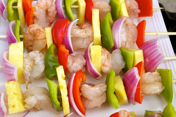 BBQ Shrimp Kabobs – Claudia's Cookbook