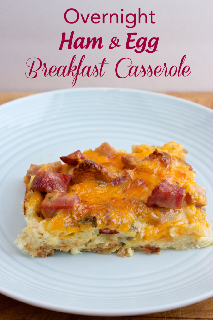 Overnight Ham and Egg Breakfast Casserole – Claudia's Cookbook