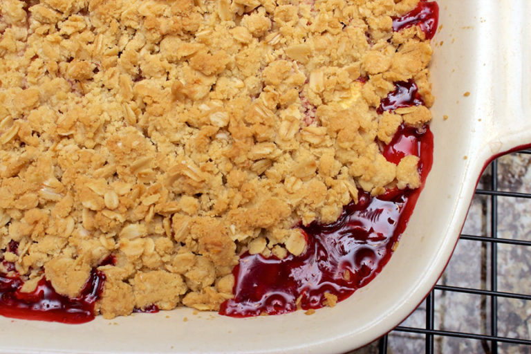 Strawberry Peach Crisp – Claudia's Cookbook