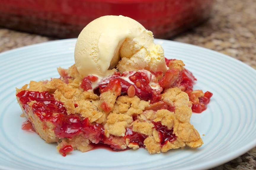 Strawberry Peach Crisp – Claudia's Cookbook